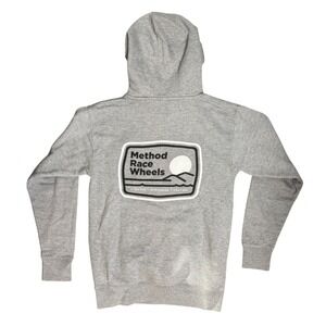 METHOD RACE WHEELS Off Road Overland Pullover Hoodie Sweatshirt Gray Mens Medium